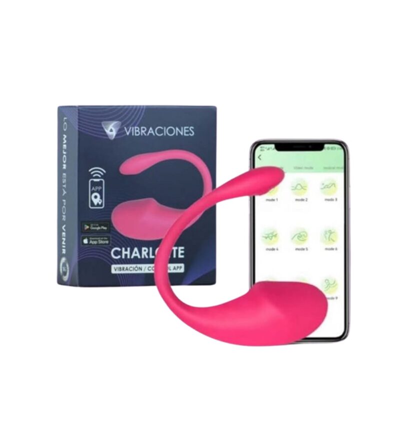 Vibrador Charlotte Con App - Bluetooth