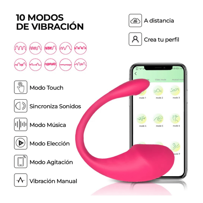 Vibrador Charlotte Con App - Bluetooth - Image 5